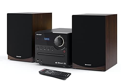 Sharp XL-B517D - Hjemmelydmikrosystem - Brun - 1 disk - Fuld rækkevidde - 60 - 20000 Hz - DAB+,FM (XL-B517BR)