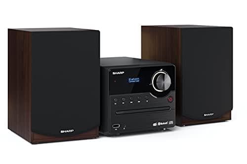 Sharp XL-B517D - Hjemmelydmikrosystem - Brun - 1 disk - Fuld rækkevidde - 60 - 20000 Hz - DAB+,FM (XL-B517BR)
