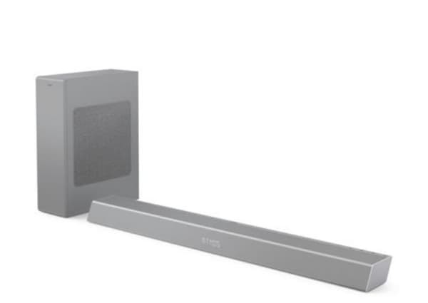 Philips TAB8505 - Sound bar system - 2.1 kanal - trådlöst - Wi-Fi, Bluetooth - 200 watt (totalt)