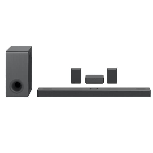 Sound bar LG S80QR Sort 260 W Sølvfarvet Ingen