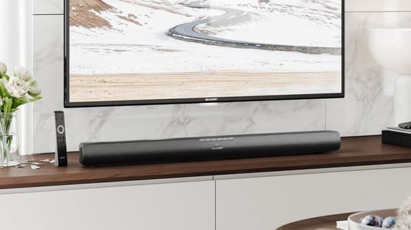 Sharp HT-SB100 Soundbar 75W AUX/HDMI-ARC/CEC svart (HT-SB100)