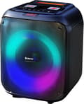 Miniatyrbillede 1 af 6: Denver Bluetooth Speaker Party Box - Disco Lights - Inkl. Fjernbetjening - Mikrofontilslutning - BPS250 - Sort
