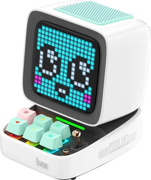Divoom högtalare "Divoom Dito Pro" Bluetooth vit (6958444603933) Blå