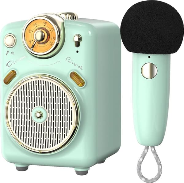 Divoom Fairy-OK Mono Bärbar Högtalare Grön 10 W (6958444603773) Grön