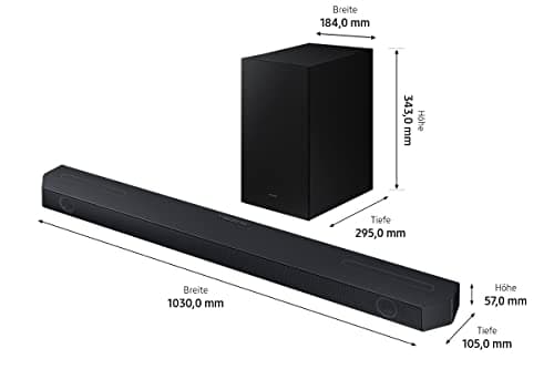 Samsung HW-Q610GC 3.1.-Channel Q-Soundbar, Dolby Atmos / DTS:X, Q-Symphony, Adaptive Sound [2023]