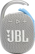 Miniatyrbillede 1 af 6: JBL Clip 4 White - Bærbar Bluetooth minihøjttaler