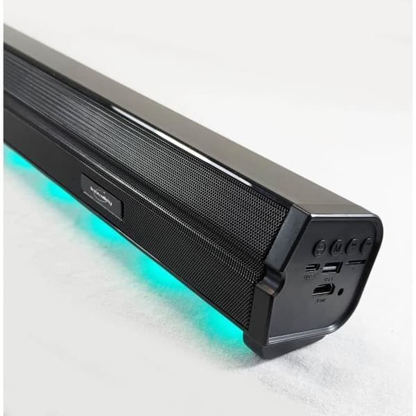 Lätt soundbar - INOVALLEY - BS11 -60W - LED - Bluetooth V5.0 - HDMI - USB 2.0 - micro SD - FM - 2400mAh batteri