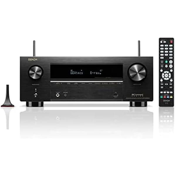 DENON AVRX2800H Hemmabioförstärkare - Phono-ingång - HEOS Multiroom - Dolby Atmos och DTS:X surroundljud