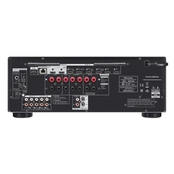 PIONEER VSX-934 Svart - 7.1 Hemmabiomottagare - 135W / kanal - Dolby Atmos / DTS: X - Hi-Res Audio - 8x HDMI 4K - Wi-Fi - Bluetooth