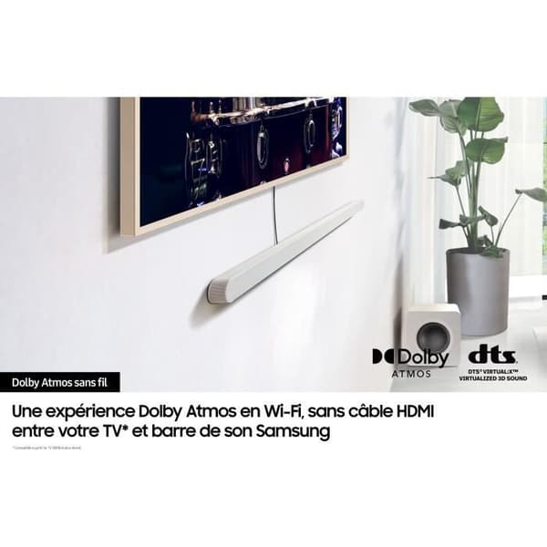 3.1.2ch Soundbar - SAMSUNG - HW-S811D - Wireless Atmos - Ultratunn - Wifi - Bluetooth - Röststyrning - Q-Symphony 3.0 -