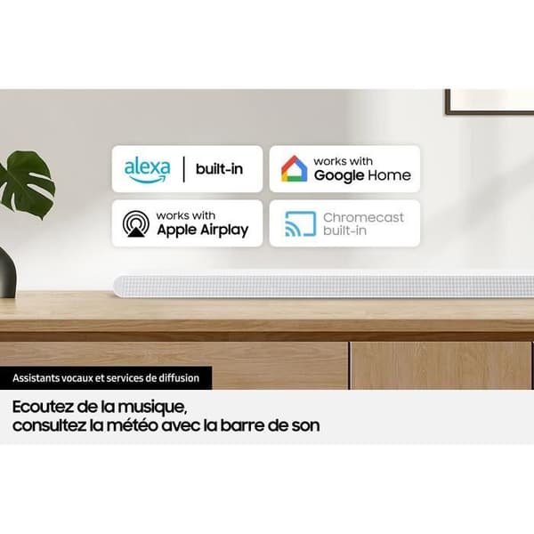 3.1.2ch Soundbar - SAMSUNG - HW-S811D - Wireless Atmos - Ultratunn - Wifi - Bluetooth - Röststyrning - Q-Symphony 3.0 -