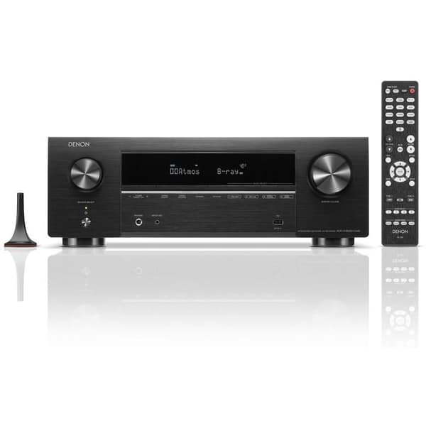 Hemmabioförstärkare - Denon - AVR-X1800H DAB - 8K - Dolby Atmos - HEOS Integrated