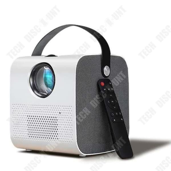 TD® Ny projektor Q3 Home HD 1080p bärbar projektor Office Wifi Mobiltelefon med hemmabioskärm