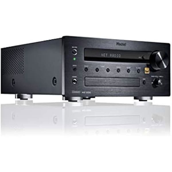 Magnat MC 200 AV-mottagare - Svart - Bluetooth - 2 högtalare - DAB/FM
