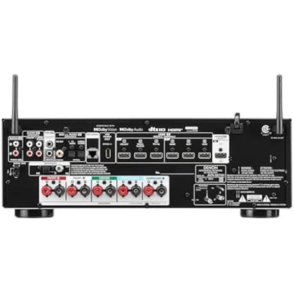 AV-receiver DENON Avr-s670h Black 5.2ch 140w 8k