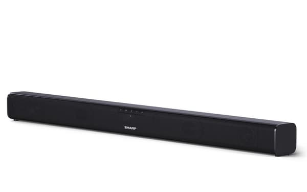 Sharp HT-SB110 - högtalare - trådlös - Bluetooth - blank svart
