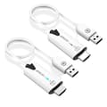 Miniatyrbillede 1 af 4: Trådløs HDMI-forlænger, 1080P@60Hz opløsning, dual display-tilstand, 165FT trådløs rækkevidde