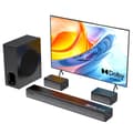 Miniatyrbillede 1 af 2: 5.1 Kanal Soundbar, 450W Effektudgang, Bluetooth-forbindelse,Hiwill A51 Pro