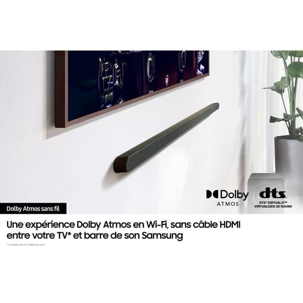 Soundbar - Samsung - HW-S810D - 3.1.2-kanalig - Dolby Atmos - Trådlös subwoofer