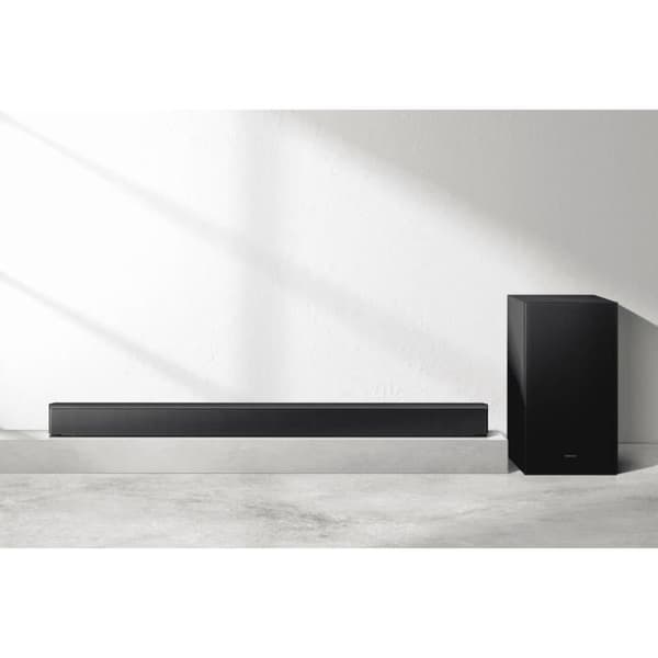 SAMSUNG HW-B66CF/XE - 3.1-kanalig soundbar-högtalare - 6,5-tums trådlös subwoofer - HP Central - Adaptive Sound Lite