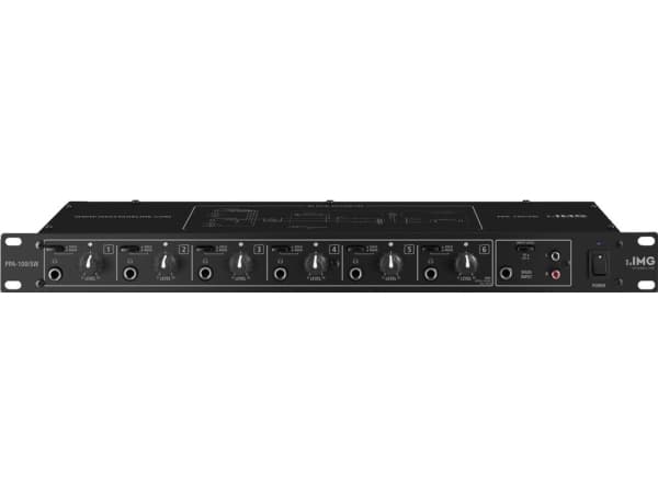 IMG Stage Line PPA-100/SW, Svart, 60 dB, 5 - 30000 hz, 0,02%, 482 mm, 185 mm
