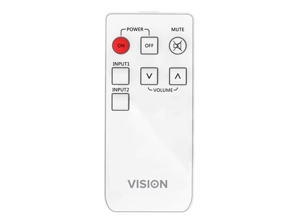 Vision TC3-AMP - Förstärkare - 50 Watt (totalt) - vit