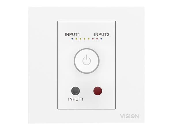 Vision TC3-AMP - Förstärkare - 50 Watt (totalt) - vit