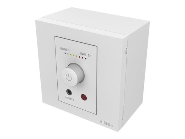 Vision TC3-AMP - Förstärkare - 50 Watt (totalt) - vit