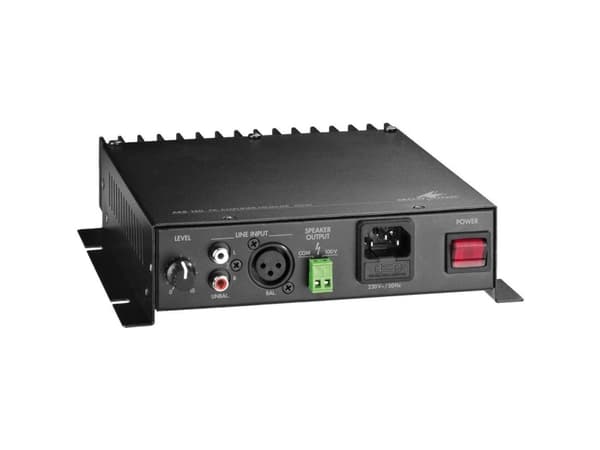 Monacor AKB-160, 1.0 kanaler, 1%, 80 dB, 17 - 20000 Hz, 230 V, 50 Hz