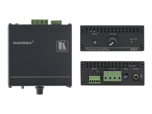 Kramer MultiTOOLS 907 - Effektforsterker - 80 watt (Total)
