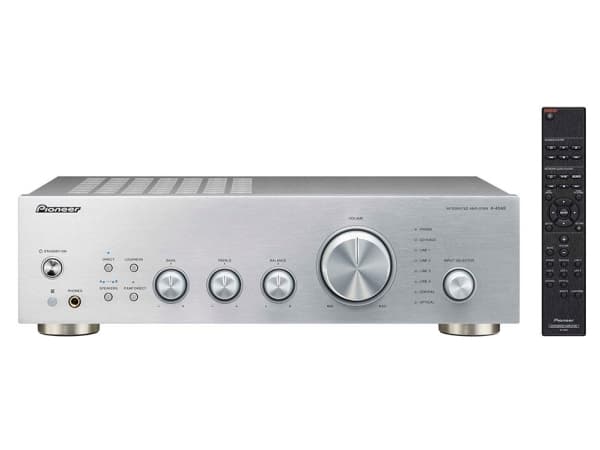 Pioneer A-40AE - Vahvistin - 2 x 60 Watt - hopea