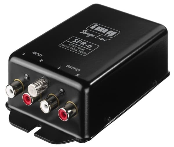 IMG Stage Line SPR-6, Svart, 450 mV, 50 dB, 20 - 20000 hz, 100000 O, 67 mm