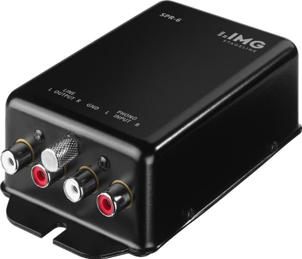 IMG Stage Line SPR-6, Sort, 450 mV, 50 dB, 20 - 20000 Hz, 100000 O, 67 mm