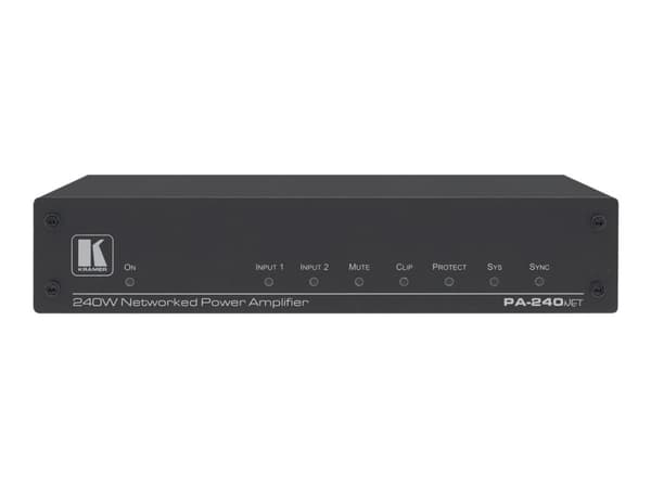 Kramer PA-240Net - Tehovahvistin - 2 x 120 Watt