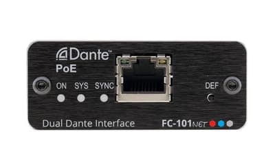 Kramer FC-101NET - 2-Channel Dante Decoder & PoE Acceptor