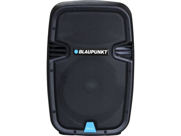 Blaupunkt Profesjonalny system audio PA10, 1-suuntainen, PC-kotelo, Musta, 600 W, AC, Akku, 12 V musta