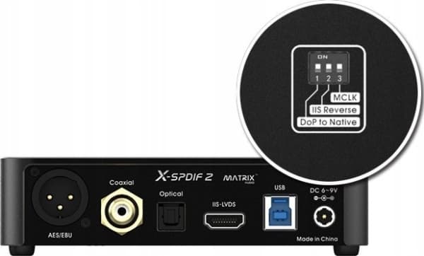 Matrix Audio Matrix X-SPDIF2 hodetelefonforsterker