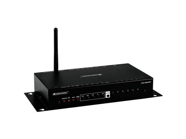 Omnitronic CIA-40WIFI, 3.0 kanaler, 25 W, D, 0,04%, 80 dB, 20 - 20000 hz