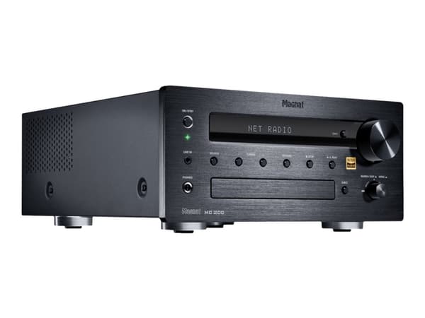 Magnat MC 200 - verkko-CD-vastaanotin - 2 x 35 Watt - musta