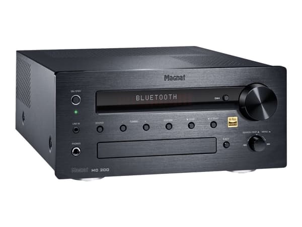 Magnat MC 200 - verkko-CD-vastaanotin - 2 x 35 Watt - musta