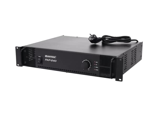 Omnitronic 80709808, 240 W, A/B, 0,5%, 90 dB, 60 - 16000 hz, 230 V