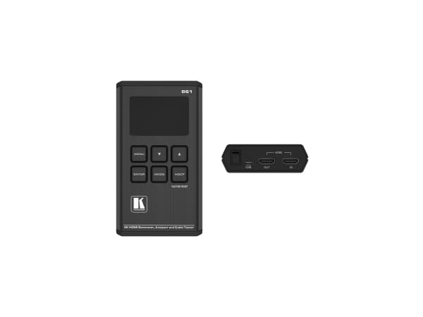 Kramer Electronics 861, 8.0 kanaler, 3860 x 2160, 4096 x 2160, 480p, 576p, 720p, 1080i, 1080p, 80 mm, 188 mm, 54 mm