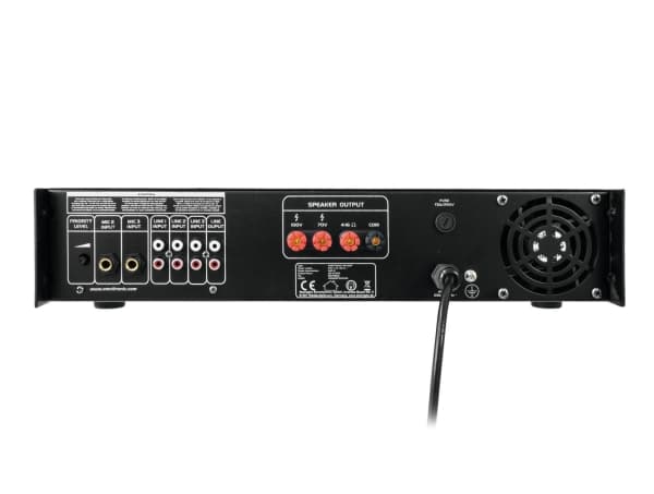 Omnitronic 80709621, 120 W, A/B, 0,5%, 85 dB, 16 O, 80 - 14000 Hz