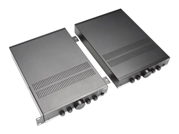 Audac COM104 - Mixerförstärkare - drivna - 2-kanals - 40 Watt - kan monteras i rack