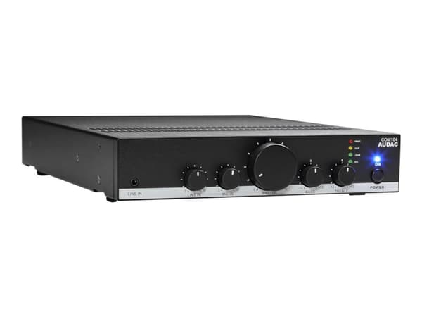 Audac COM104 - Sekoitinvahvistin - vahvistettu - 2 kanavaa - 40 Watt - räkkiversio