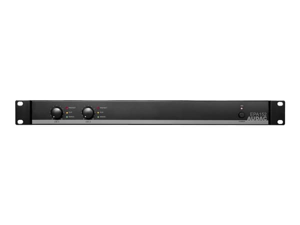 Audac EPA152 - Effektforsterker - 2 x 150 watt - svart