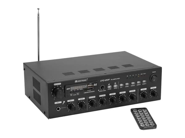Omnitronic 80709704, 120 W, D, päätepistoke, 100 - 240 V, 50/60 Hz, 240 W