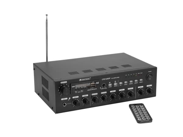 Omnitronic 80709704, 120 W, D, päätepistoke, 100 - 240 V, 50/60 Hz, 240 W