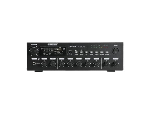 Omnitronic 80709703, 60 W, D, päätepistoke, 100 - 240 V, 50/60 Hz, 120 W