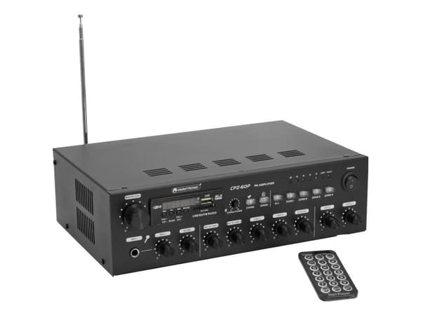 Omnitronic 80709703, 60 W, D, päätepistoke, 100 - 240 V, 50/60 Hz, 120 W